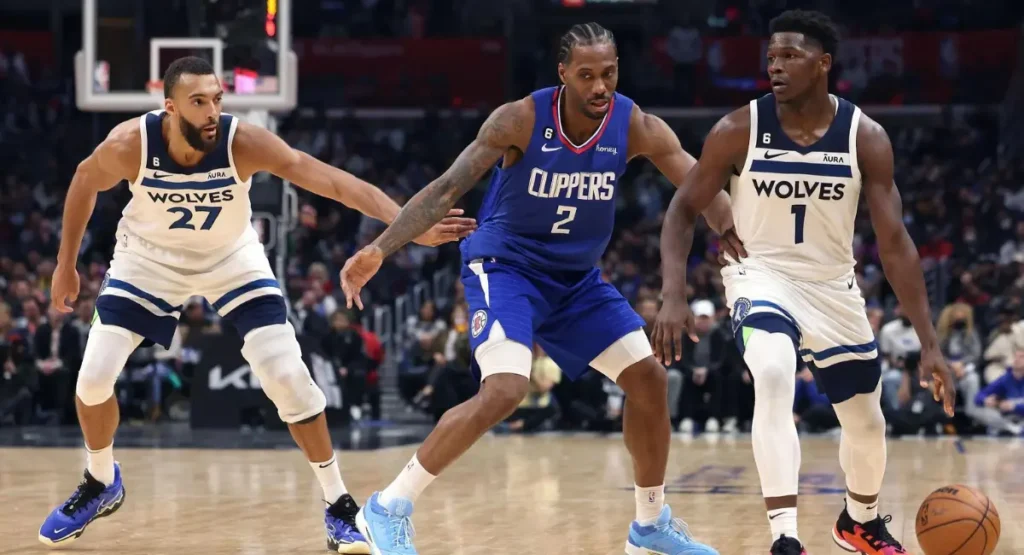 this image shown in Timberwolves vs La Clippers Match Player